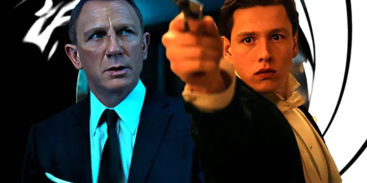 James Bond e Harris Dickinson