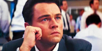 Leonardo DiCaprio em O Lobo de Wall Street