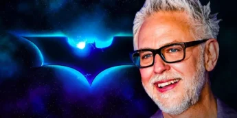 Símbolo do Batman e James Gunn