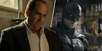 Colin Farrell como Pinguim e Robert Pattinson como Batman