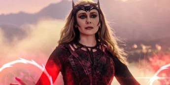 Elizabeth Olsen como Feiticeira Escarlate