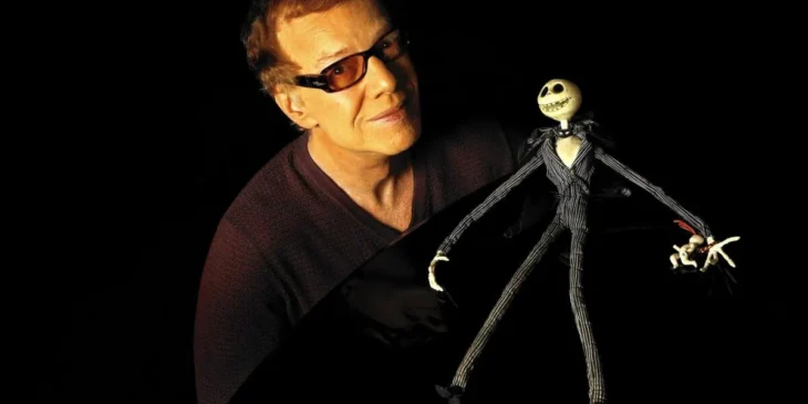 Danny Elfman e Jack Esqueleto, de O Estranho Mundo de Jack