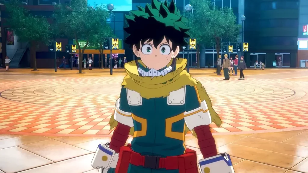 Deku em My Hero Academia: All's Justice