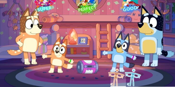 Bluey e Just Dance