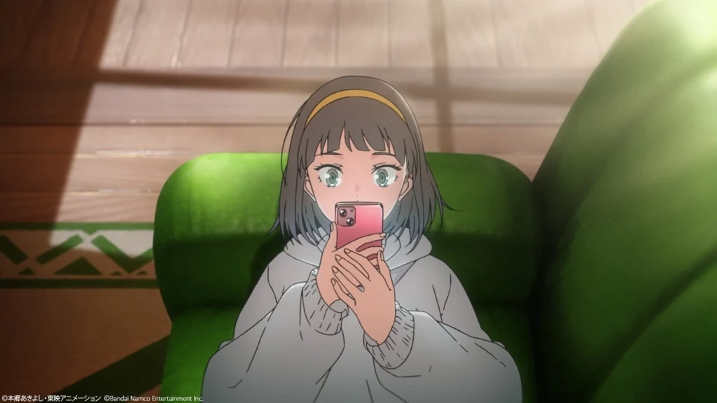 Inori em prelúdio de Digimon Story Time Stranger