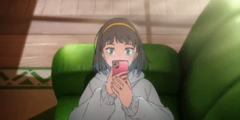 Inori em prelúdio de Digimon Story Time Stranger