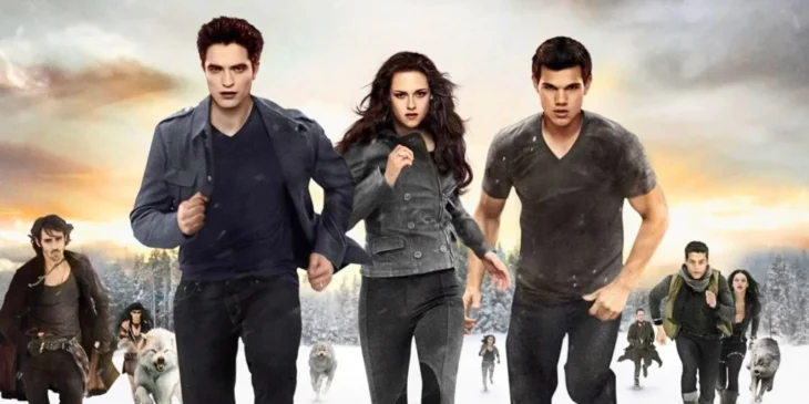 Edward. Bella e Jacob em Crepúsculo Amanhecer Parte 2