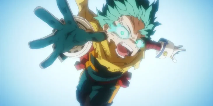 Deku na abertura da temporada final de My Hero Academia
