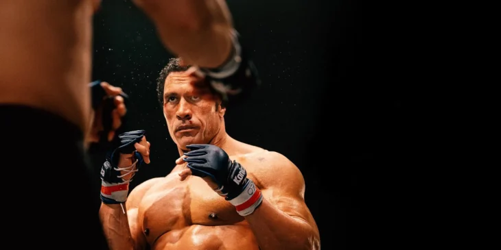 Dwayne Johnson em Coração de Lutador