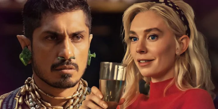 Tenoch Huerta como Namor e Vanessa Kirby como Mulher Invisível