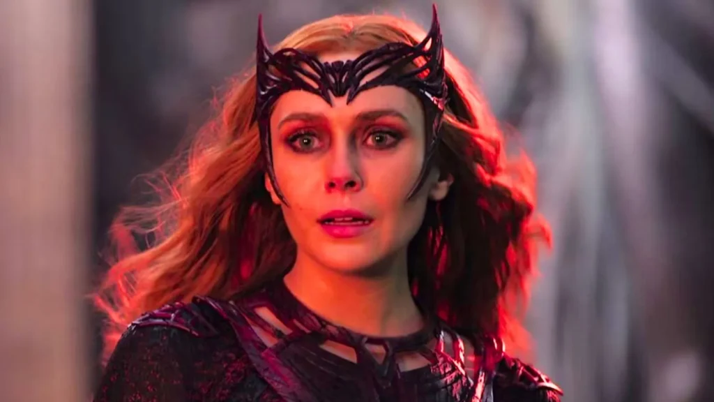 Elizabeth Olsen como Feiticeira Escarlate na Marvel Studios