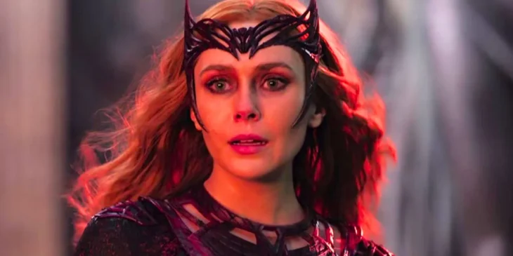 Elizabeth Olsen como Feiticeira Escarlate na Marvel Studios