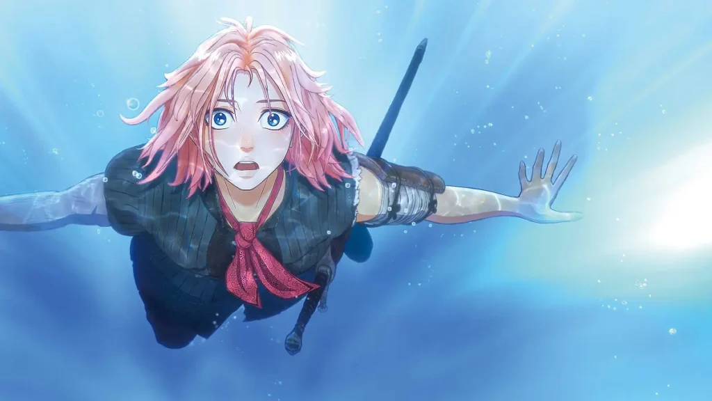 Cena do filme Scarlet, de Mamoru Hosoda