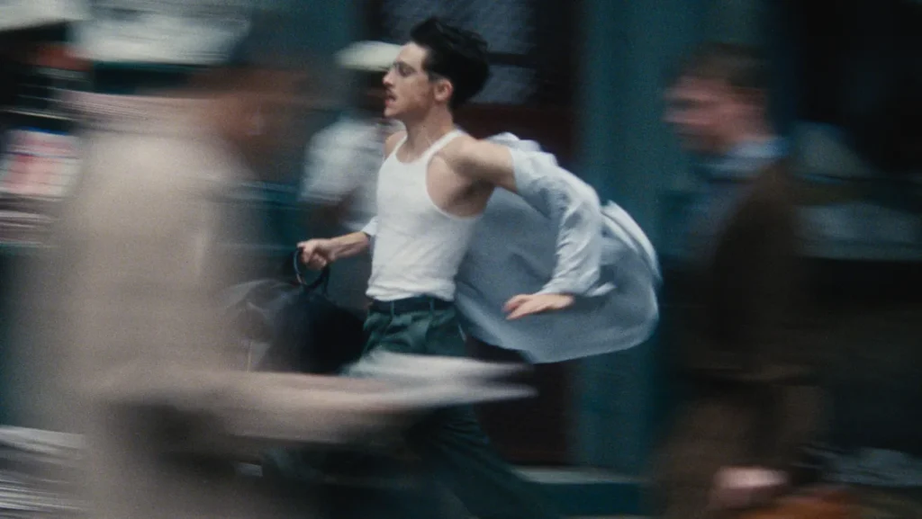 Timothée Chalamet em Marty Supreme