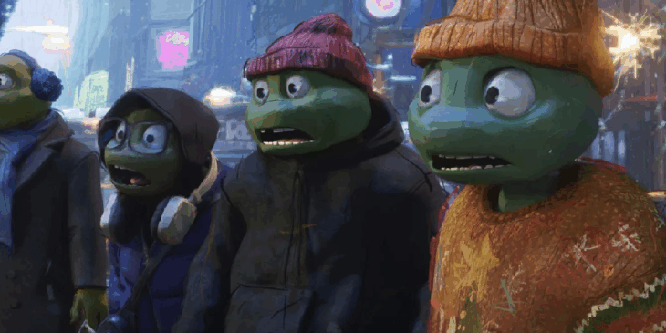 Especial de Natal das Tartarugas Ninja ganha teaser e data de estreia