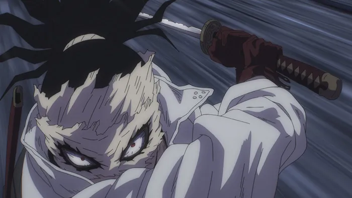 Stain em cena do Episódio 161 de My Hero Academia