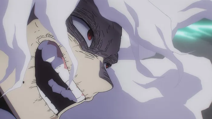 Shigaraki em cena do Episódio 161 de My Hero Academia