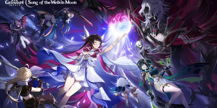Arte de Genshin Impact - Versão Luna II