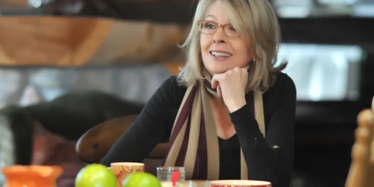 A atriz Diane Keaton
