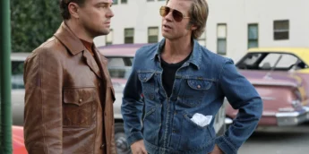 Leonardo DiCaprio e Brad Pitt em Era Uma Vez em... Hollywood