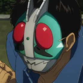 Tanzaburo Tojima em cena do Episódio 2 de Tojima Wants to Be a Kamen Rider