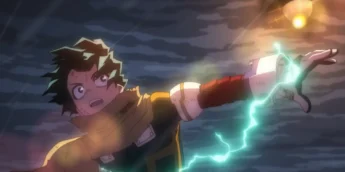 Deku em cena do Episódio 162 de My Hero Academia
