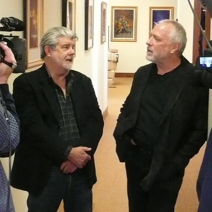 George Lucas e Drew Struzan