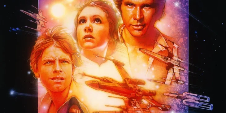 Cartaz de Star Wars feito por Drew Struzan