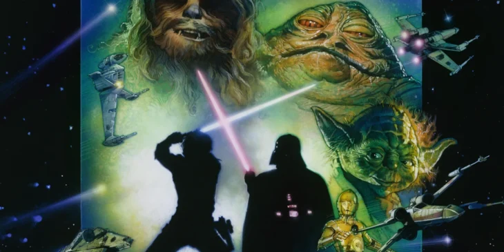 Cartaz de Star Wars, feito por Drew Struzan