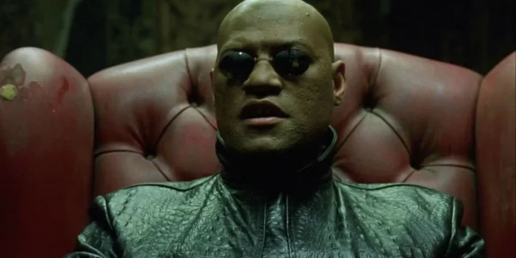 Laurence Fishburne em Matrix
