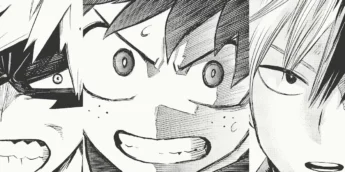 Bakugo, Deku e Shoto em vídeo promocional Plus Ultra Stage