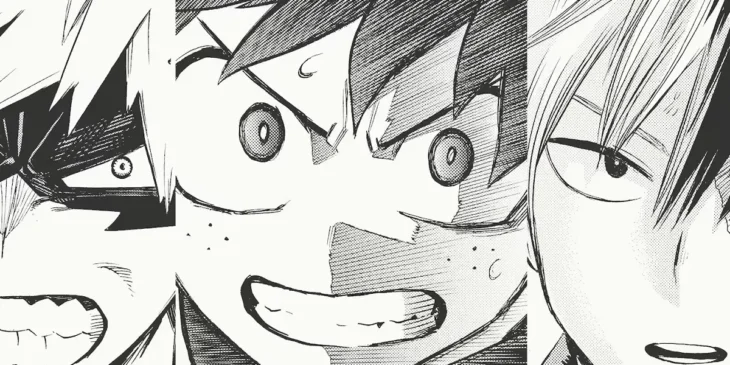 Bakugo, Deku e Shoto em vídeo promocional Plus Ultra Stage