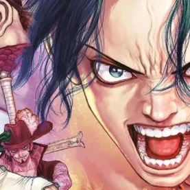 Banner com capas dos Volumes 1 e 2 de One Piece Episode A