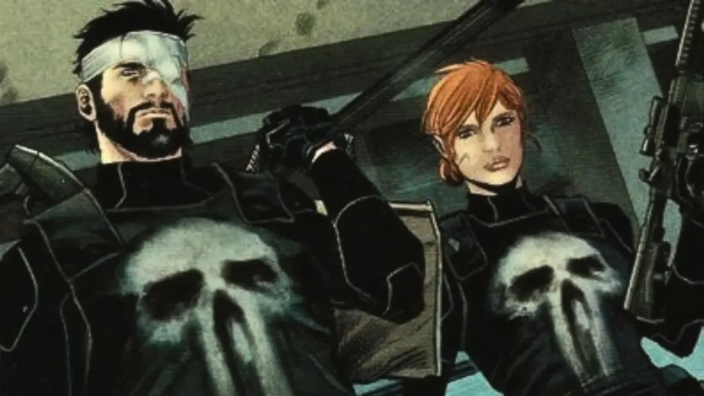 Rachel Cole-Alves e o Justiceiro nos quadrinhos