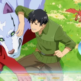 Fel, Mukoda, Draquinho e Sui em abertura da 2ª temporada de Campfire Cooking in Another World with My Absurd Skill