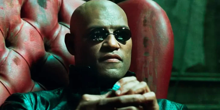 Laurence Fishburne em Matrix