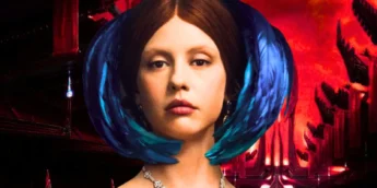 Mia Goth, uma das vilãs de Star Wars Starfighter