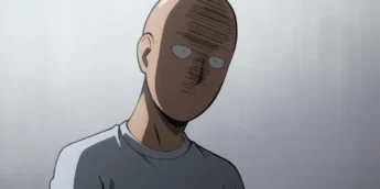 Saitama em cena do Episódio 1 da 3ª temporada de One-Punch Man