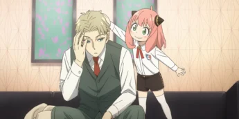 Loid e Anya em cena do Episódio 3 da 3ª temporada de SPY x FAMILY