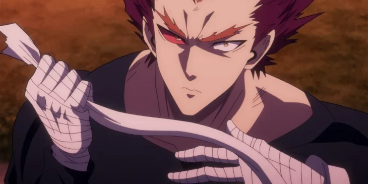 Garou em cena do Episódio 2 da 3ª temporada de One-Punch Man