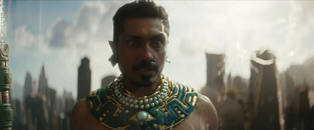 Tenoch Huerta como Namor em Pantera Negra: Wakanda Para Sempre