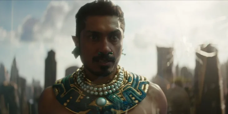 Tenoch Huerta como Namor em Pantera Negra: Wakanda Para Sempre
