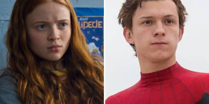 Sadie Sink e Tom Holland, o Homem-Aranha