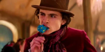 Timothée Chalamet em Wonka