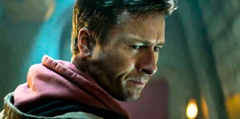 Glen Powell em momento tenso de O Sobrevivente