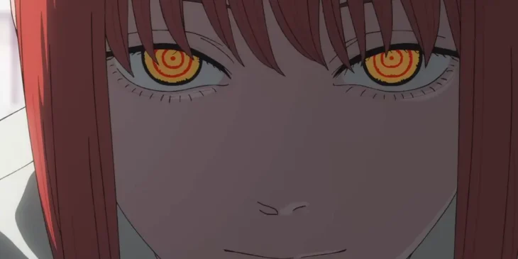 Makima em cena de Chainsaw Man - O Filme: Arco da Reze