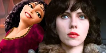 Scarlett Johansson e Mãe Gothel de Enrolados