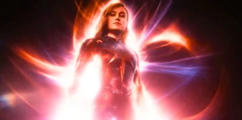 Capitã Marvel de Brie Larson, dos Vingadores