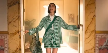 Lily Collins na 5ª temporada de Emily em Paris