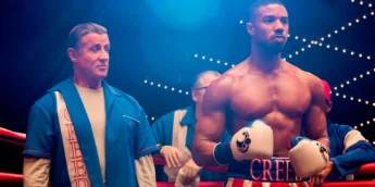Sylvester Stallone e Michael B. Jordan em Creed: Nascido Para Lutar